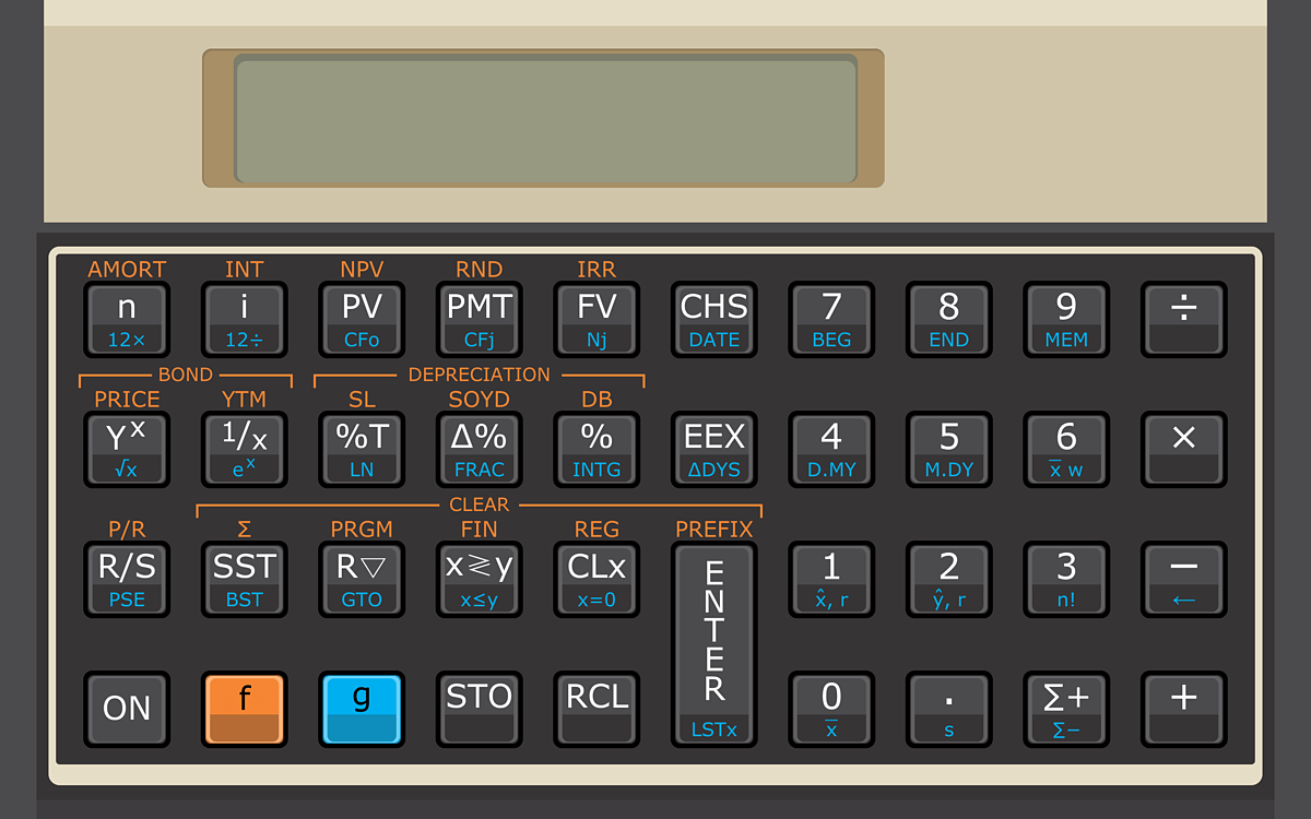 HP12C Online Calculator Convertpedia